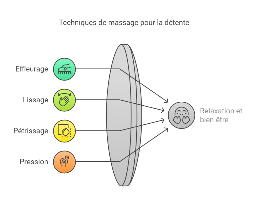 Illustration techniques de massage pour la détente Lou Cat - Cat Sitting