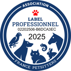 Label Professionnel France Petsitters Lou Cat - Cat Sitting